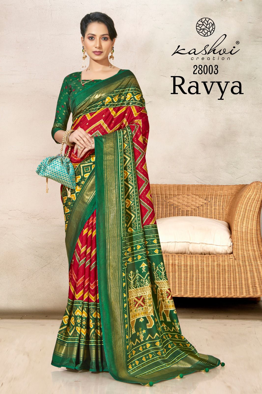 Kashvi Ravya Fancy Occasion Wear Wholesale Designer Sarees